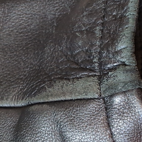 Danier Leather Coat Men's Large Long Tall - Picture 13 of 16